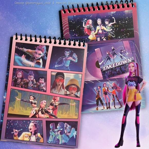 Kpop demon hunters 1000+ sticker book - Picture 4 of 8